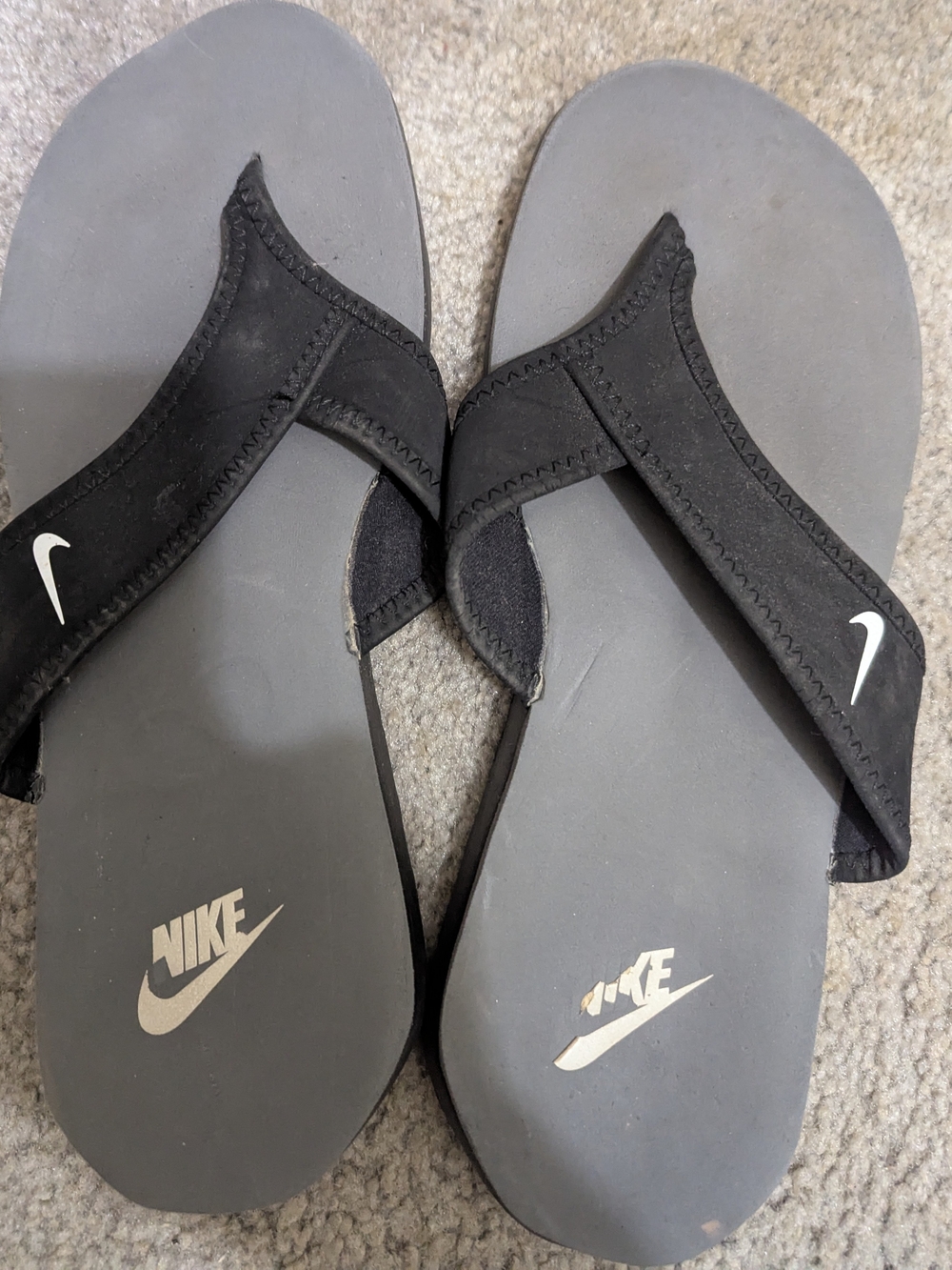 Nike Women's Black Flip Flop Sandals